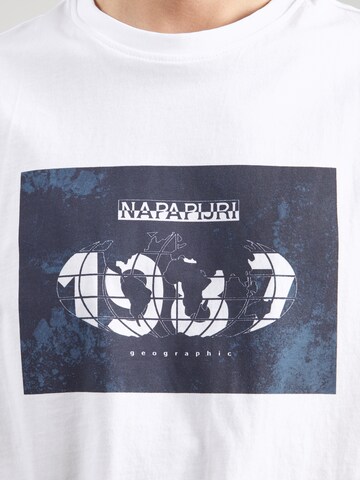 NAPAPIJRI T-Shirt 'SAISE' in Weiß