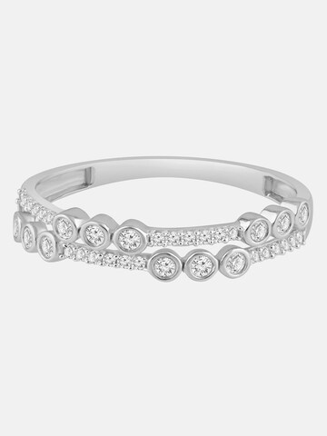 Diamant Exquis Ring in Silver: front