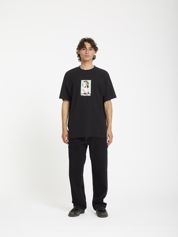 T-Shirt 'Underfaced' Volcom en noir