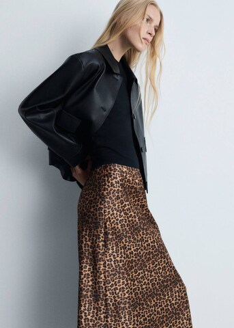 MANGO Skirt 'Bombi2' in Brown