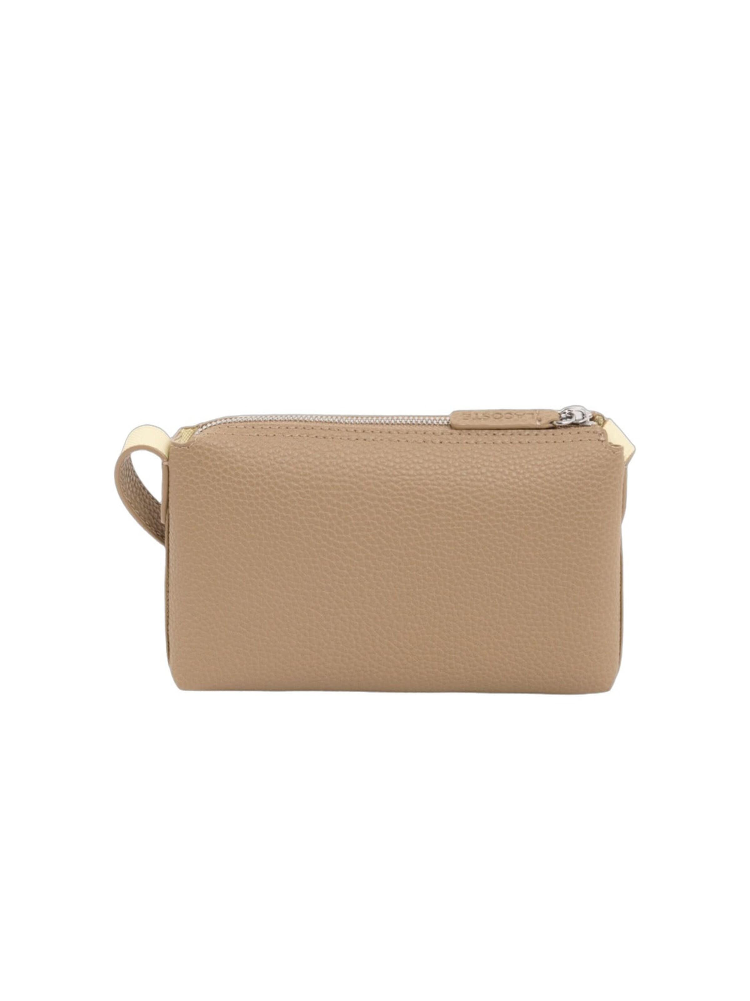 LACOSTE Skuldertaske 'Anna' i beige