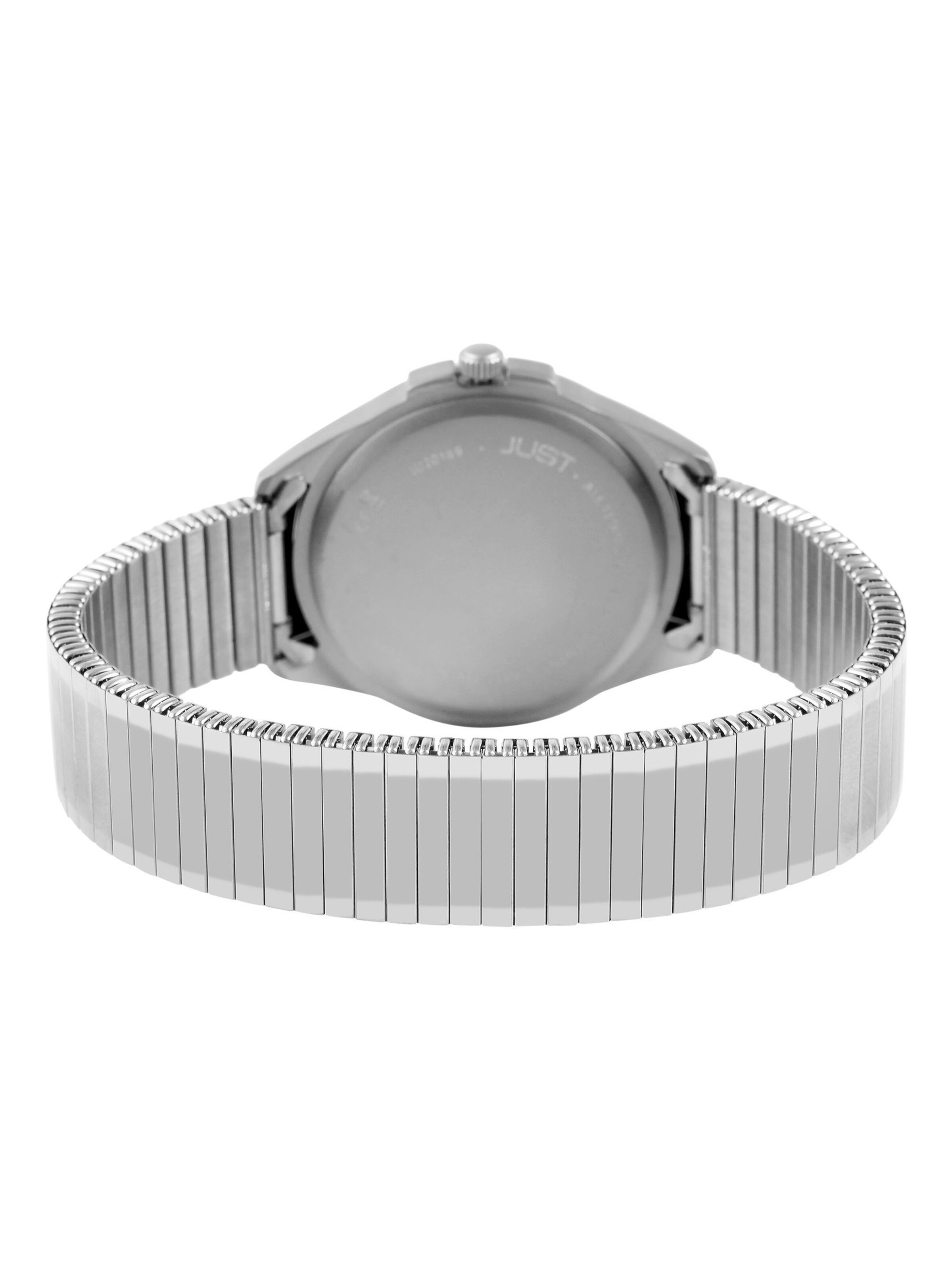 JUST Analog Watch 'Lennish, Datumsanzeige' in Grey
