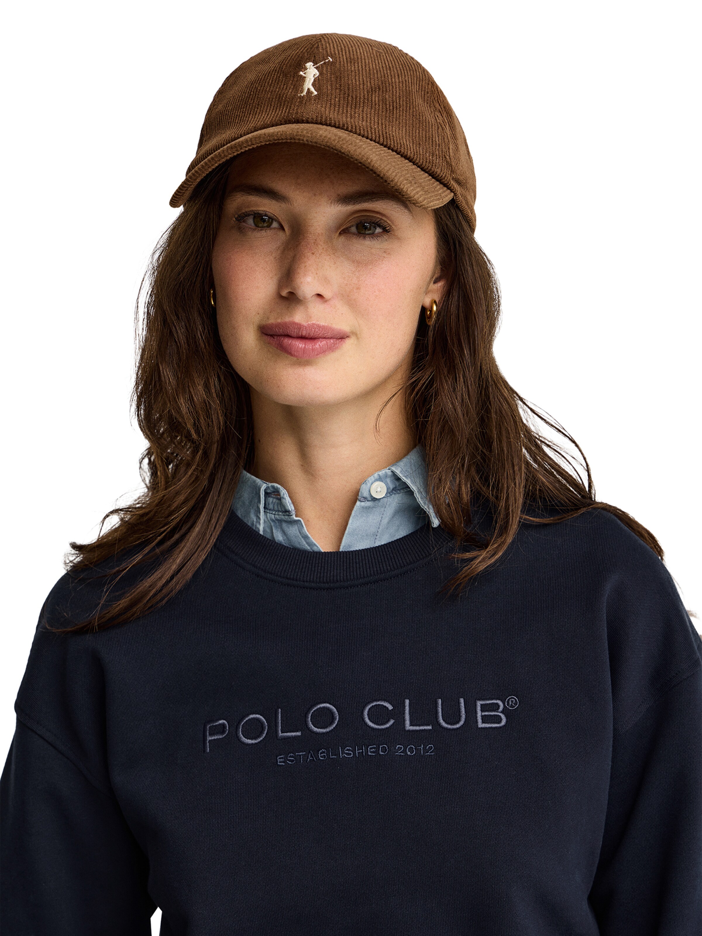 Polo Club Sweatshirt in Blau