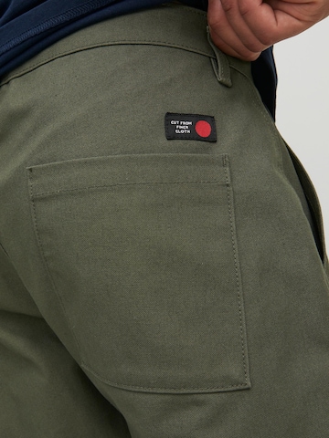 Regular Pantaloni eleganți 'Royal Workwear' de la JACK & JONES pe verde