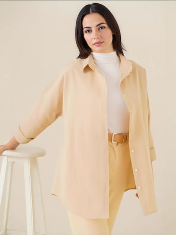 Chemisier Bigdart en blanc : devant