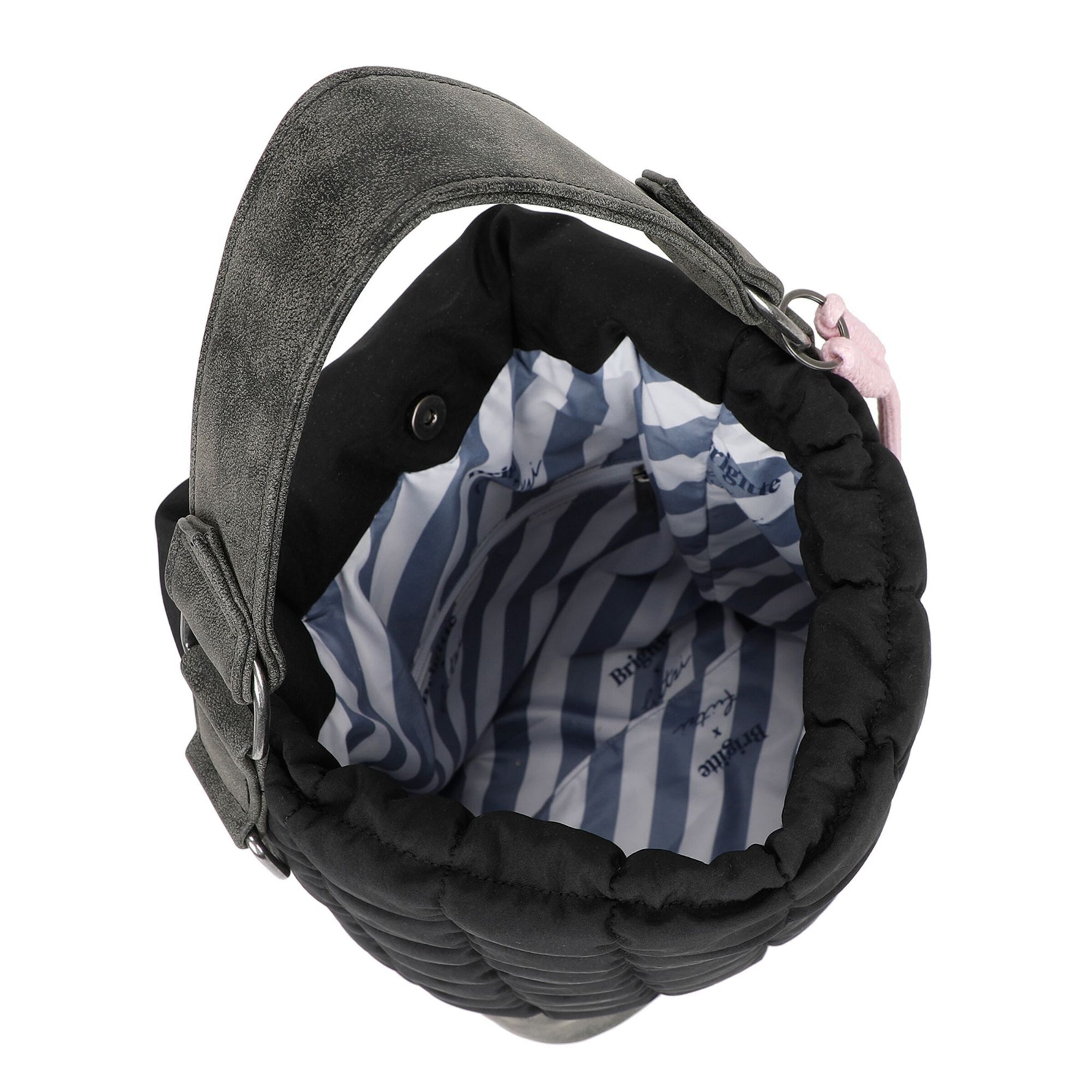 Fritzi aus Preußen Schultertasche 'Brigitte' in Schwarz