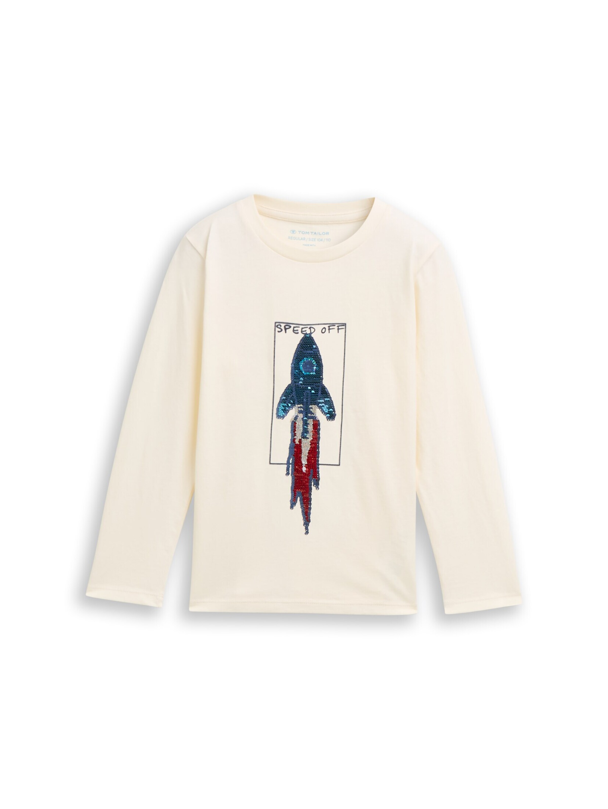 TOM TAILOR Shirt in White: front