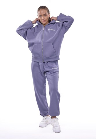 Loosefit Pantalon Dropsize en violet