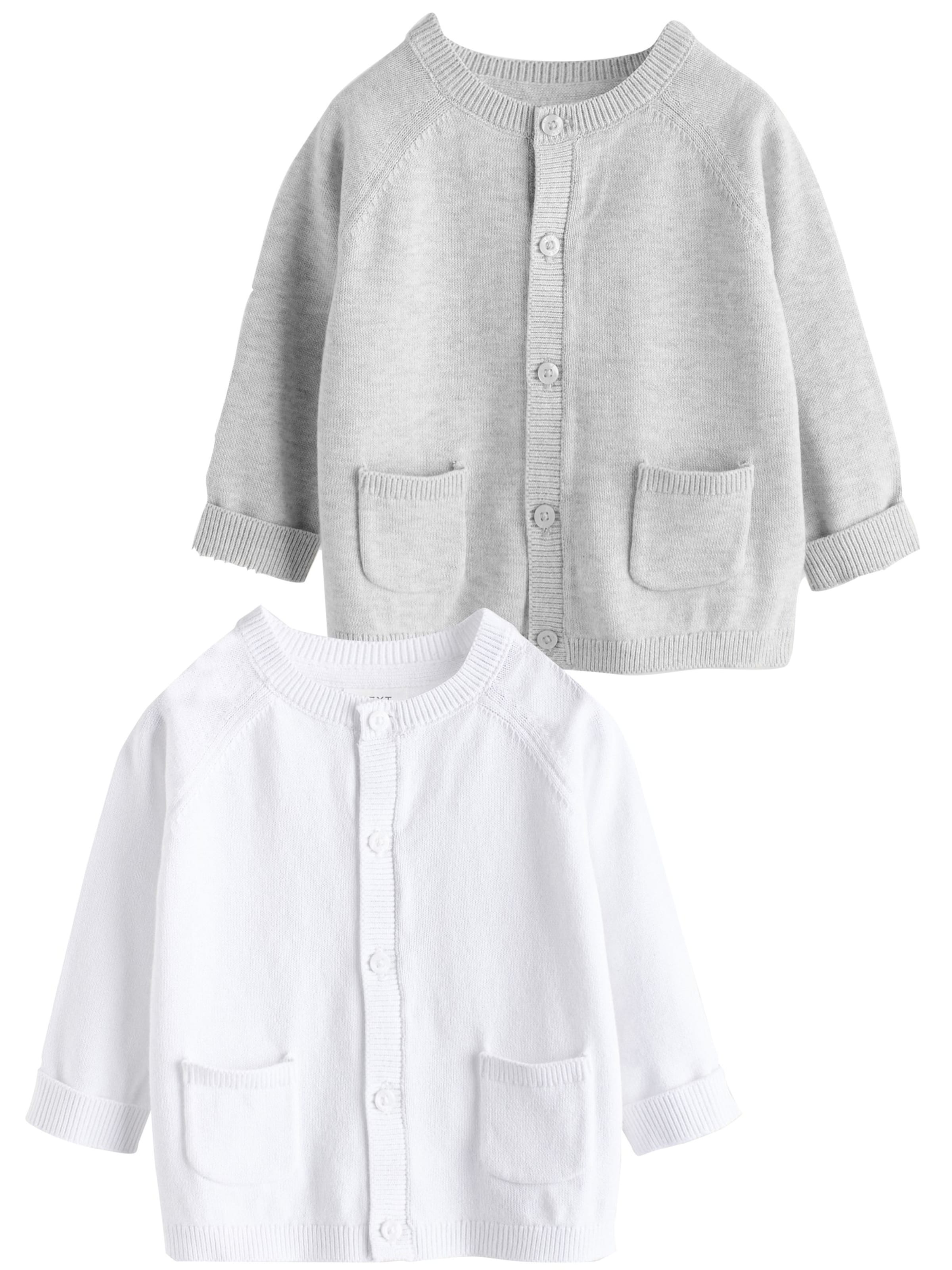 Next Вязаная кофта в Серый: спереди