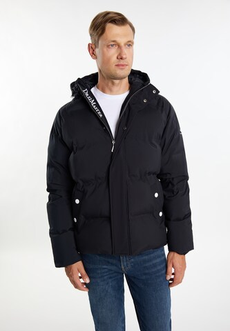 DreiMaster Maritim Winter Jacket 'Maritim' in Black: front