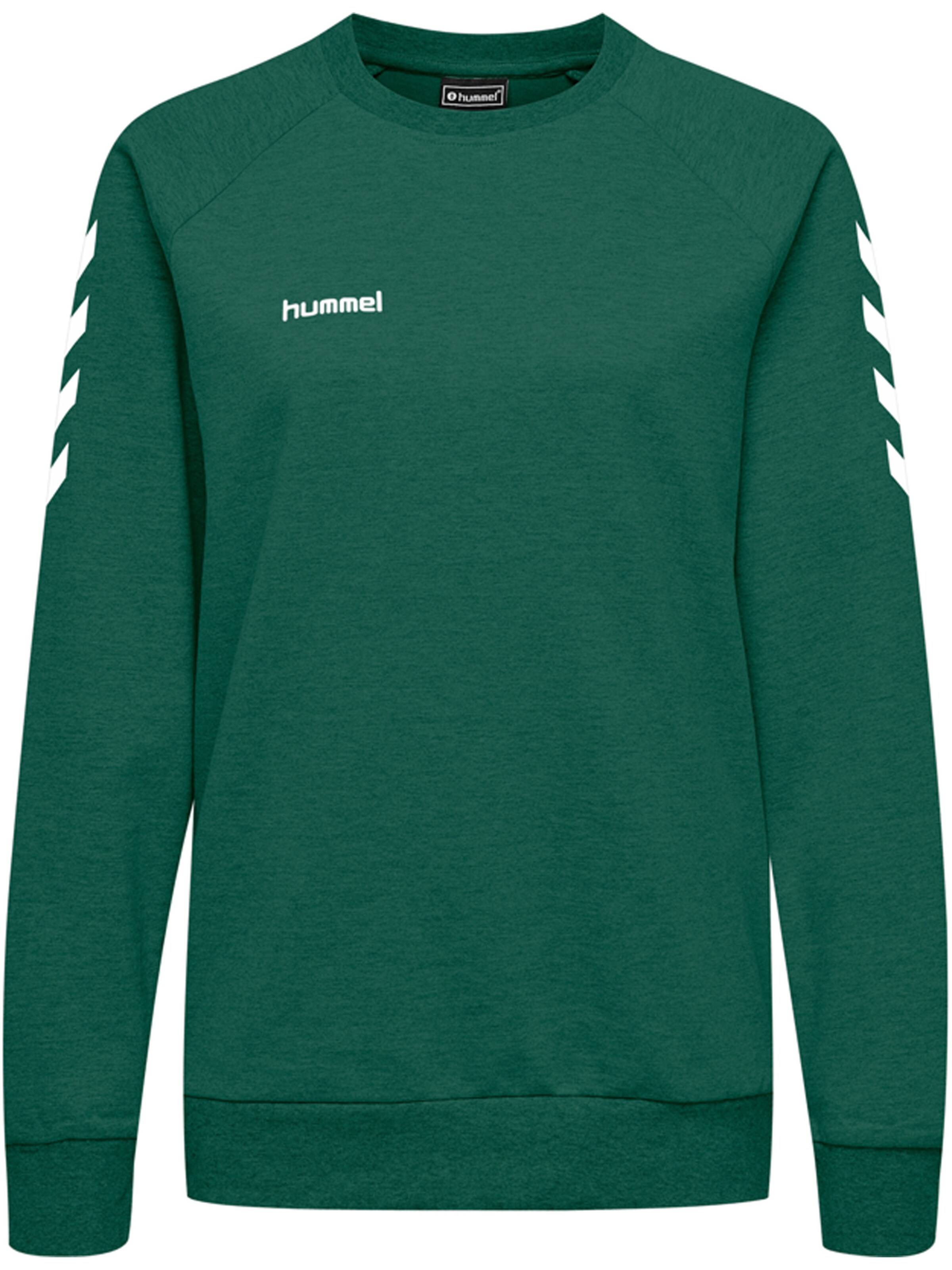 Hummel Sportsweatshirt in Grün: Vorderseite
