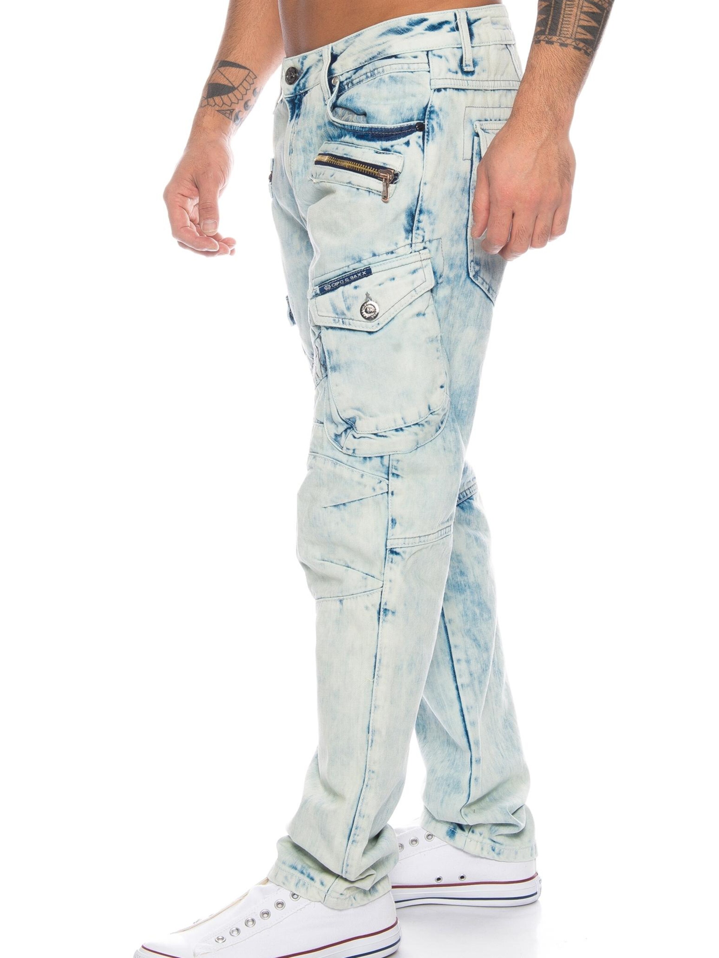 CIPO & BAXX Regular Jeans 'BJ435' in Blue