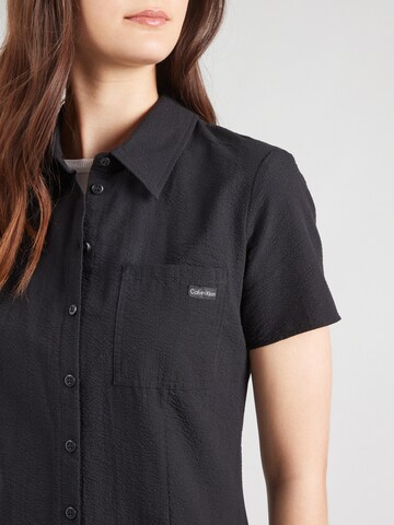Calvin Klein Jeans Shirt dress in Black
