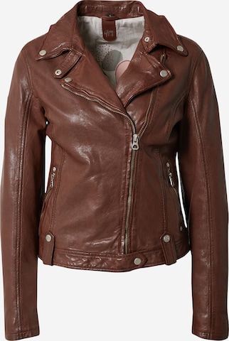 Gipsy Between-Season Jacket 'Faye' in Brown: front