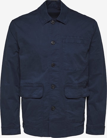 SELECTED HOMME Between-Season Jacket 'JOSE' in Blue: front