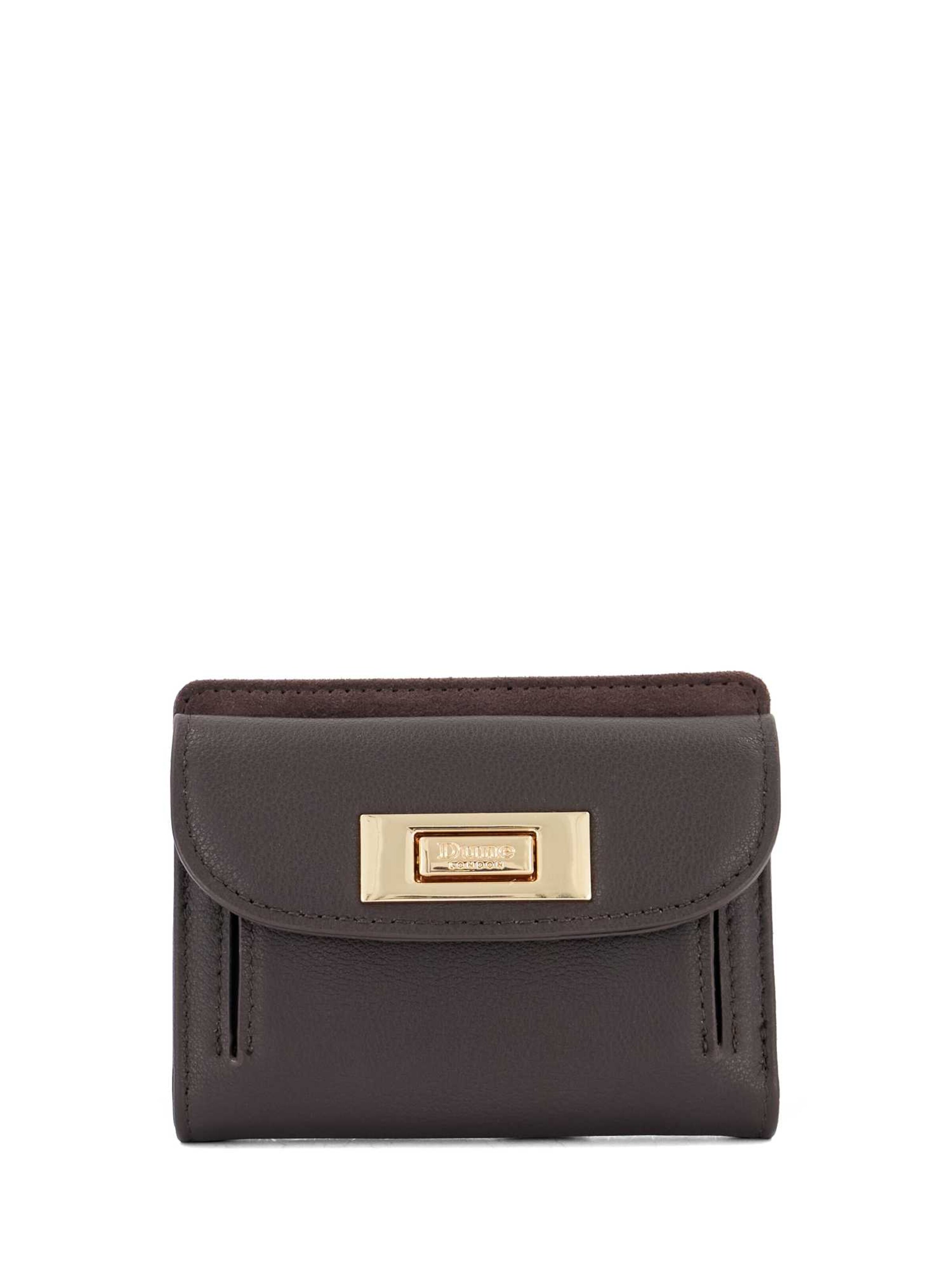 Porte-monnaies 'Keepers' Dune LONDON en marron : devant
