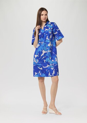 Abito camicia di COMMA in blu: frontale