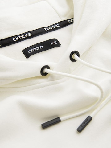 Ombre Sweatshirt 'OM-SSBN-0161' in Beige