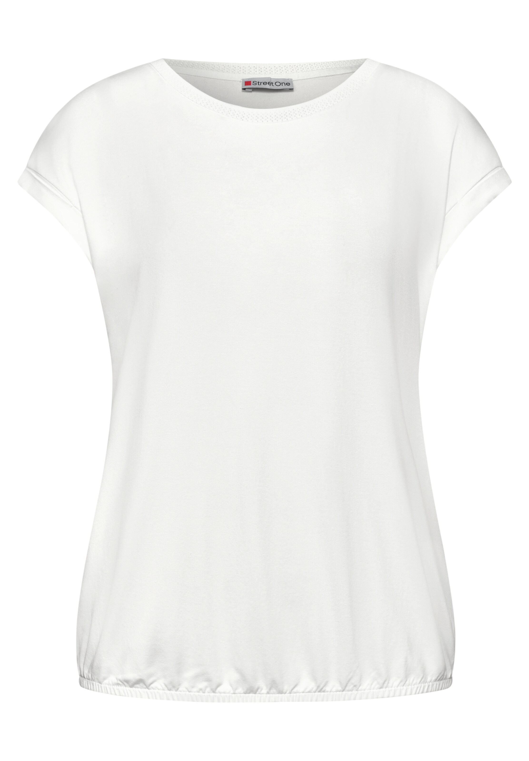 STREET ONE Shirt in White: front