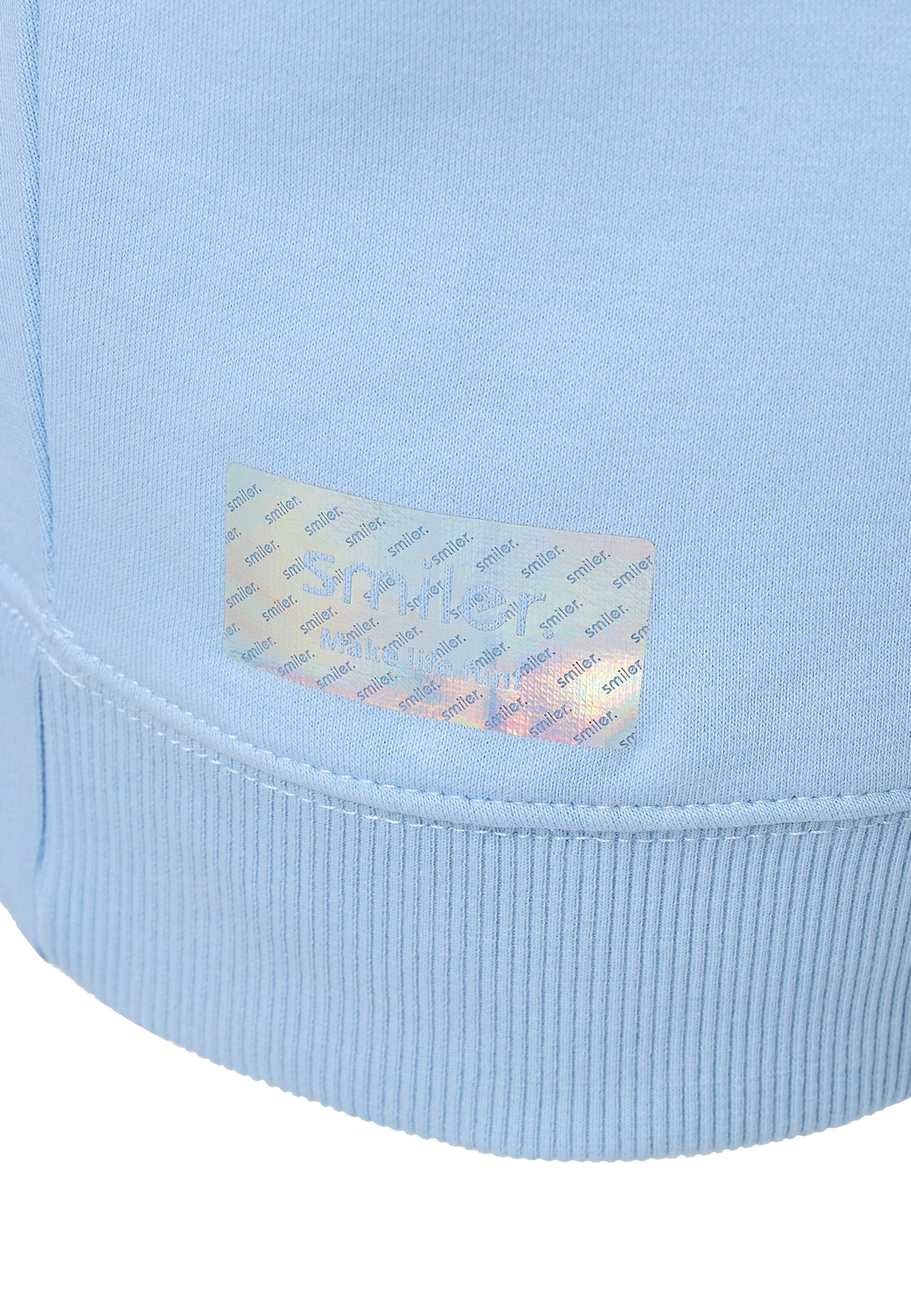 smiler. Sweatshirt in Blue