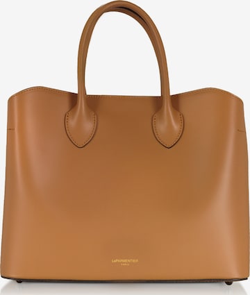 LeParmentier - Bolso de mano 'Jackie' en marrón: frente
