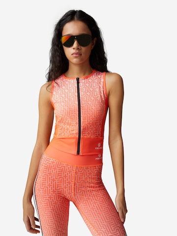 Bogner Fire + Ice Sports Top in Orange: front