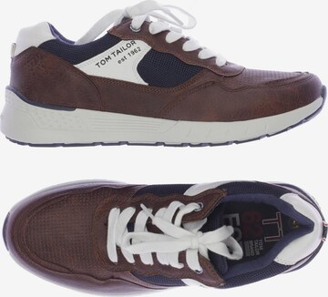 TOM TAILOR DENIM Sneakers & Trainers in 41 in Brown: front