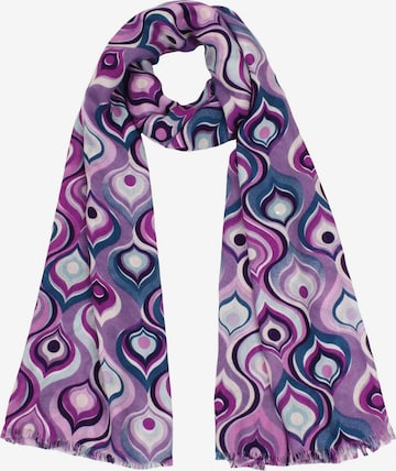 SAMAYA Scarf 'Meighan' in Purple: front