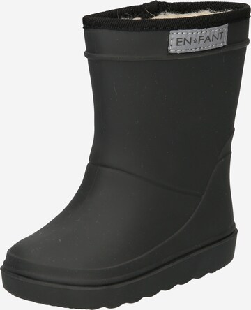EN FANT Kumisaappaat värissä musta: etupuoli