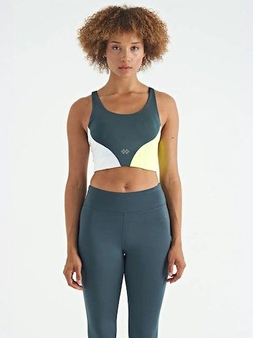 Tommy Life - Top desportivo em verde: frente