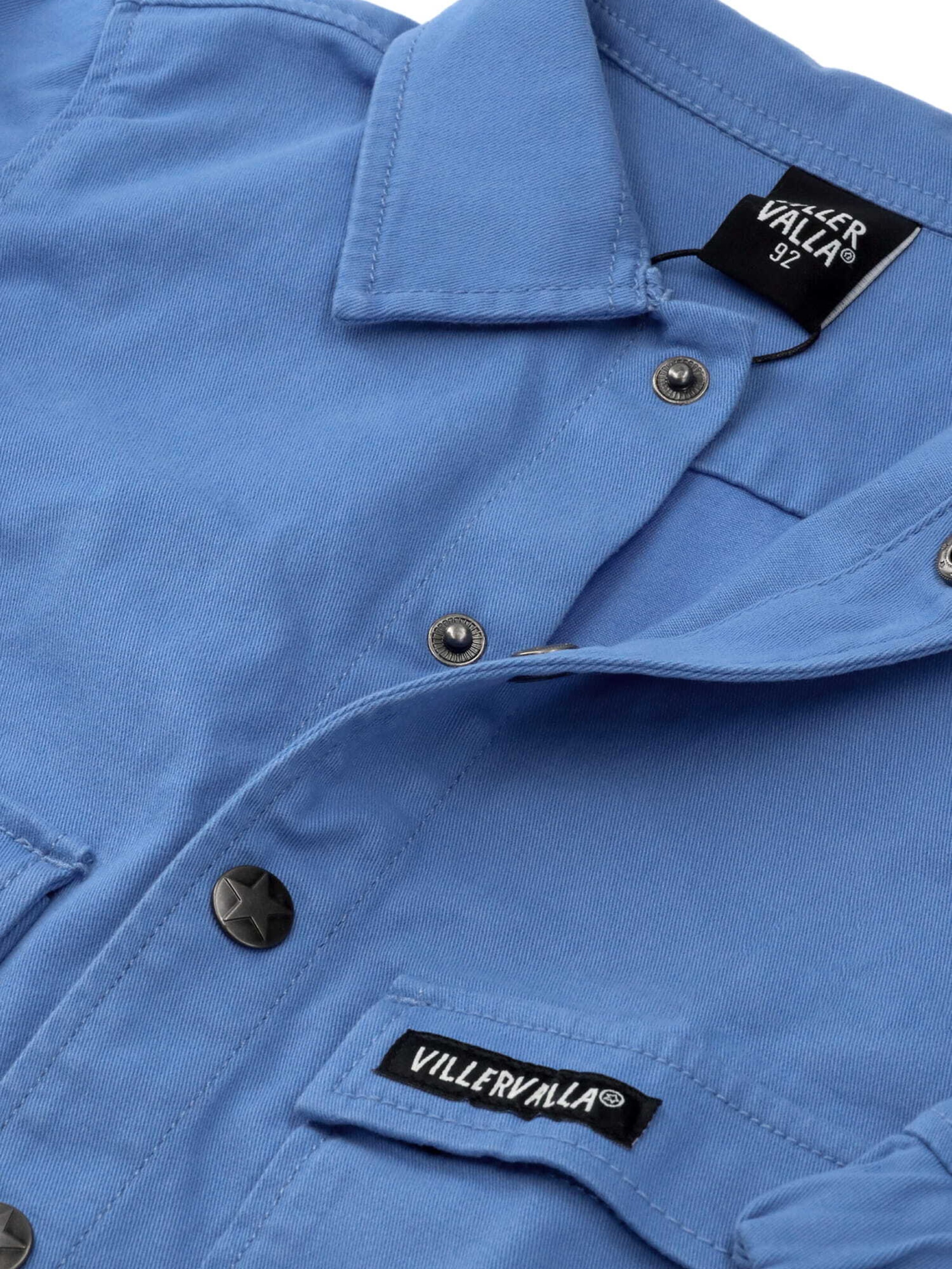 Villervalla Between-Season Jacket in Blue