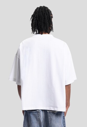 FAVELA Shirt 'Ocean' in White