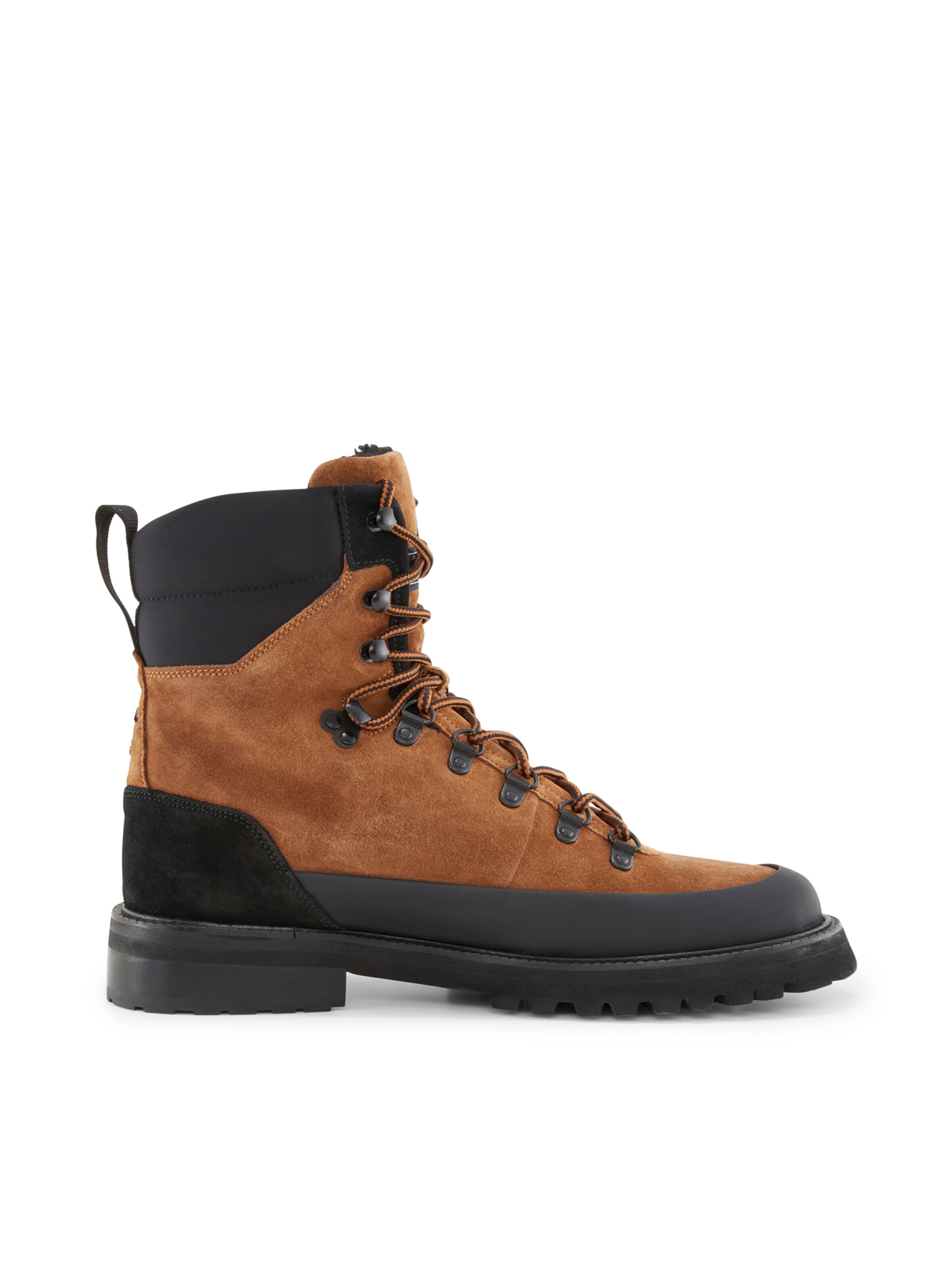 JOOP! Schnürstiefel' Velluto Hektor ' in Braun