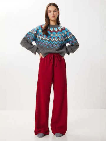 Pantaloni 'Hose' di Happiness İstanbul in rosso: frontale