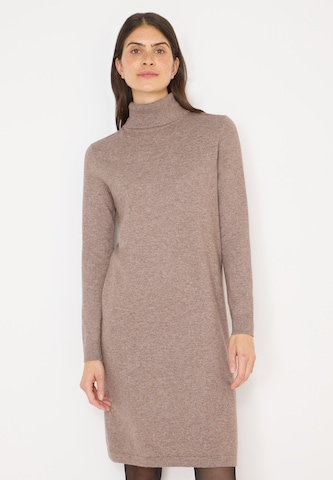 CECIL Strickkleid in Braun: Vorderseite