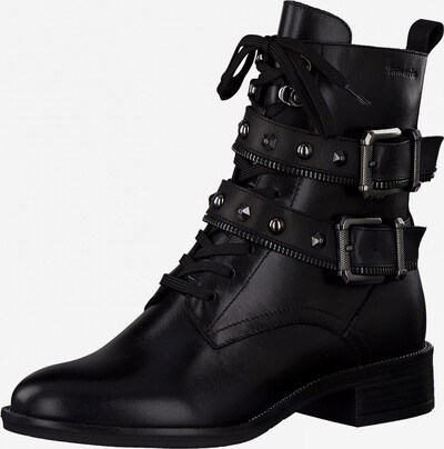 TAMARIS Lace-Up Ankle Boots in Black, Item view