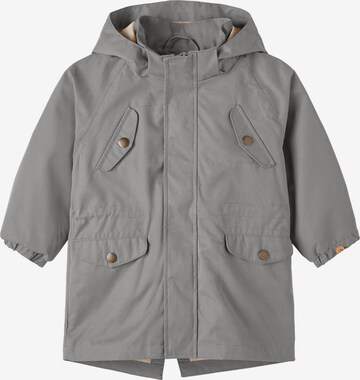 Lil ' Atelier Kids Between-Season Jacket 'Dylan' in Grey: front