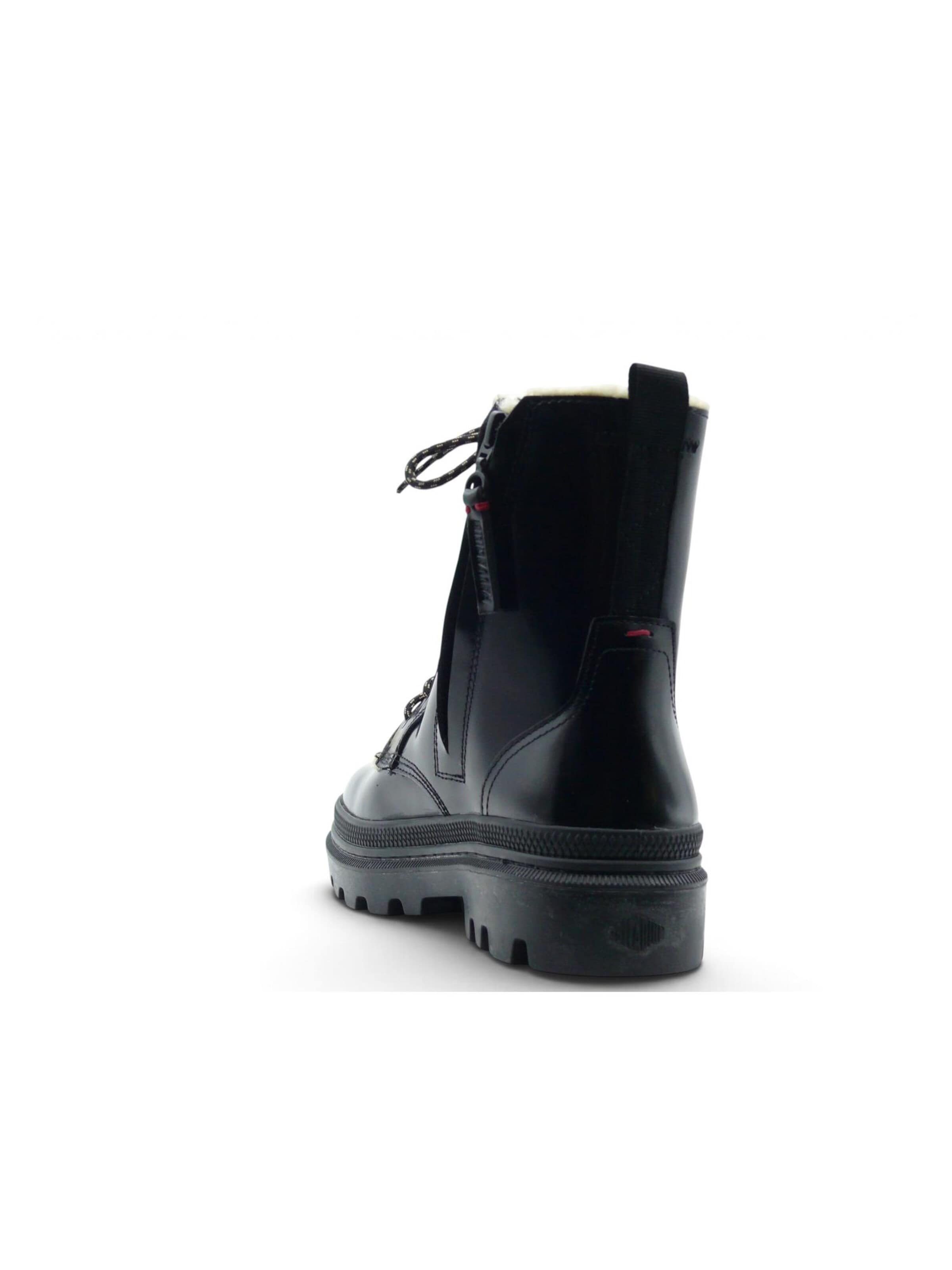 Palladium - Botim com fivela 'Palladium Pallatrooper Off WL – Femme' em preto