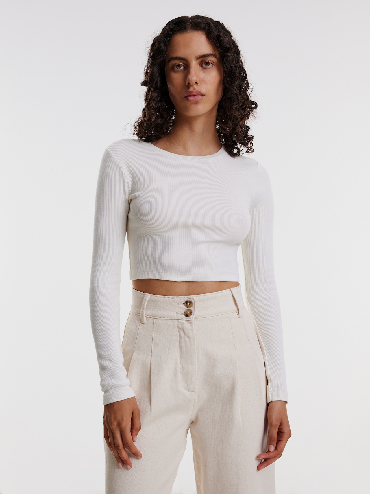 EDITED Camiseta 'Oxana' blanco