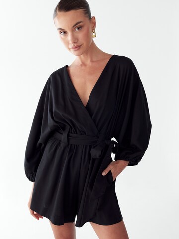 St MRLO Jumpsuit 'MAYA' in Schwarz: Vorderseite