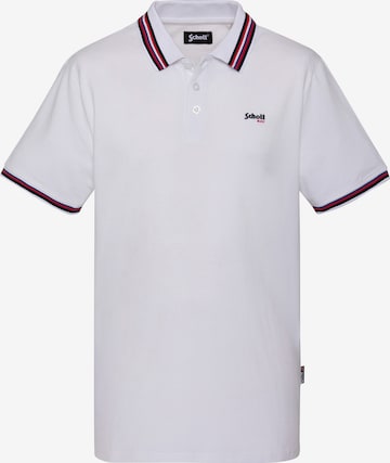 Schott NYC Shirt in Weiß: Vorderseite