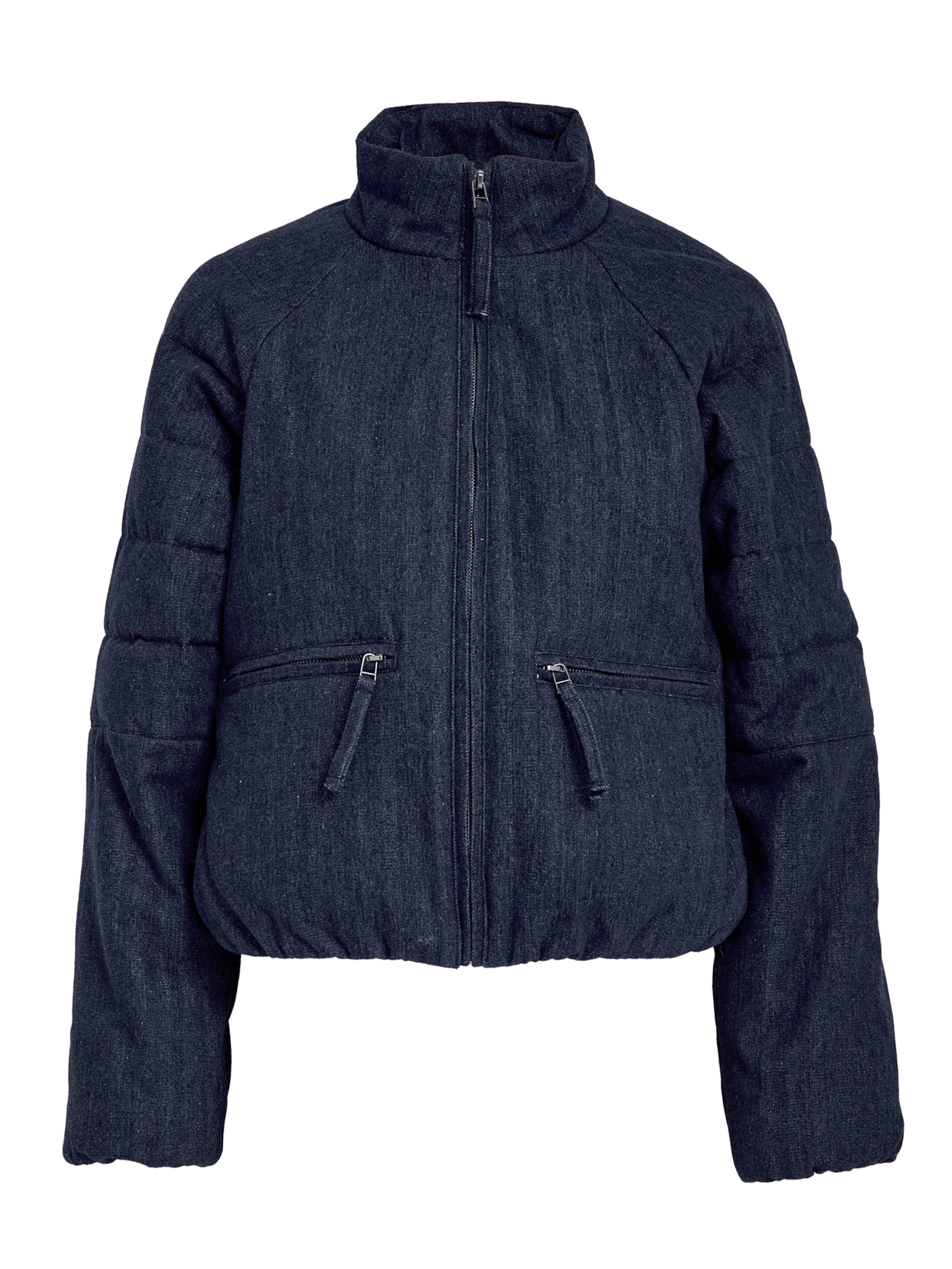 DESIRES Talvitakki 'Ivory' värissä sininen: etupuoli