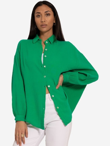 SASSYCLASSY Bluse i grøn