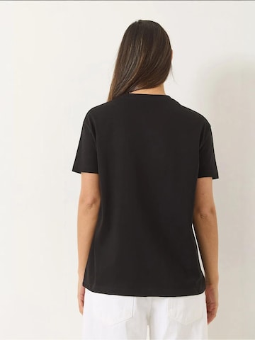 Bianco Lucci T-Shirt in Schwarz