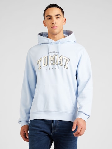 Tommy Jeans - Sweatshirt em azul: frente