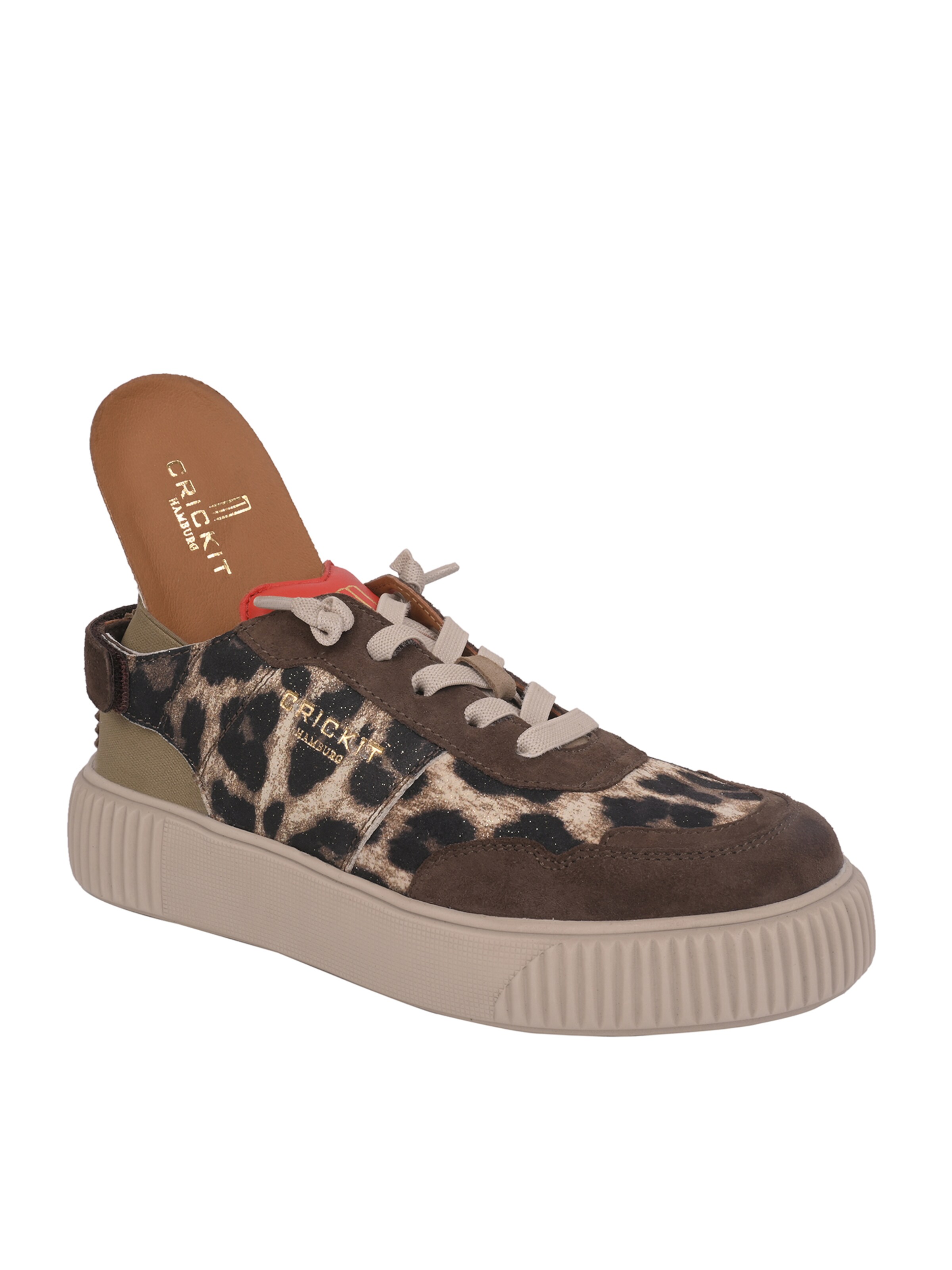 Crickit Sneakers laag 'PARIA' in Bruin