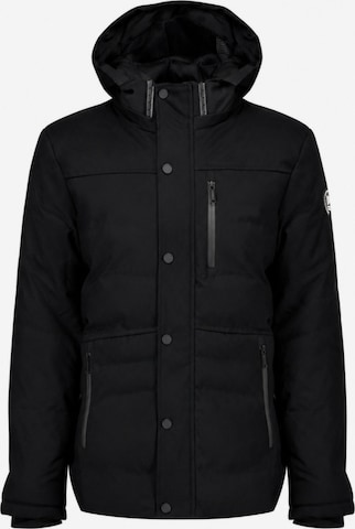 Deeluxe Winterjas in Zwart: voorkant