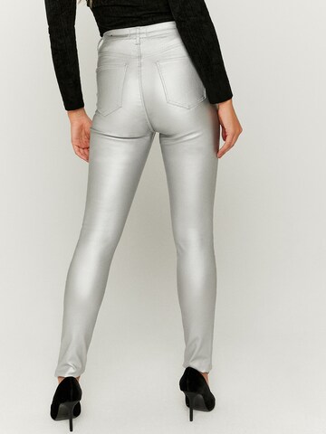 Tally Weijl Skinny Pants in Silver