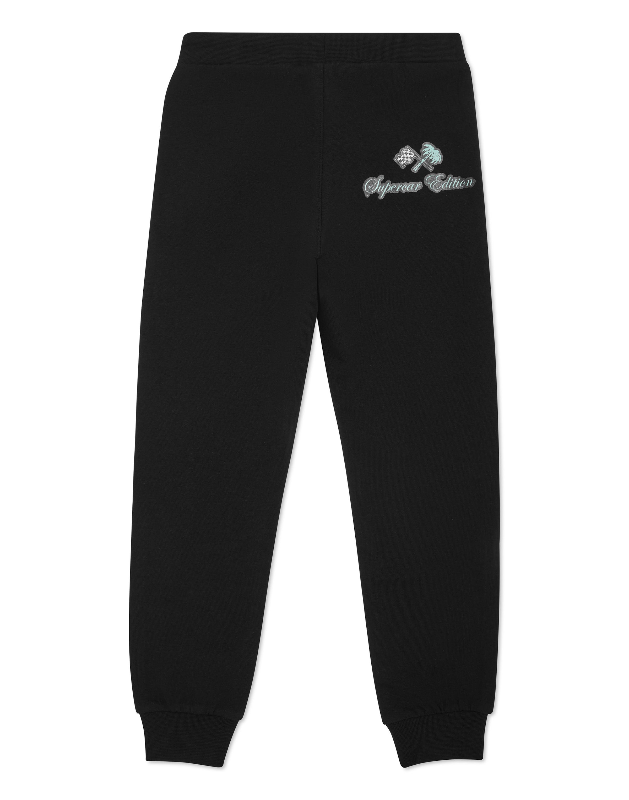 Philipp Plein Regular Hose 'Racing' in Schwarz
