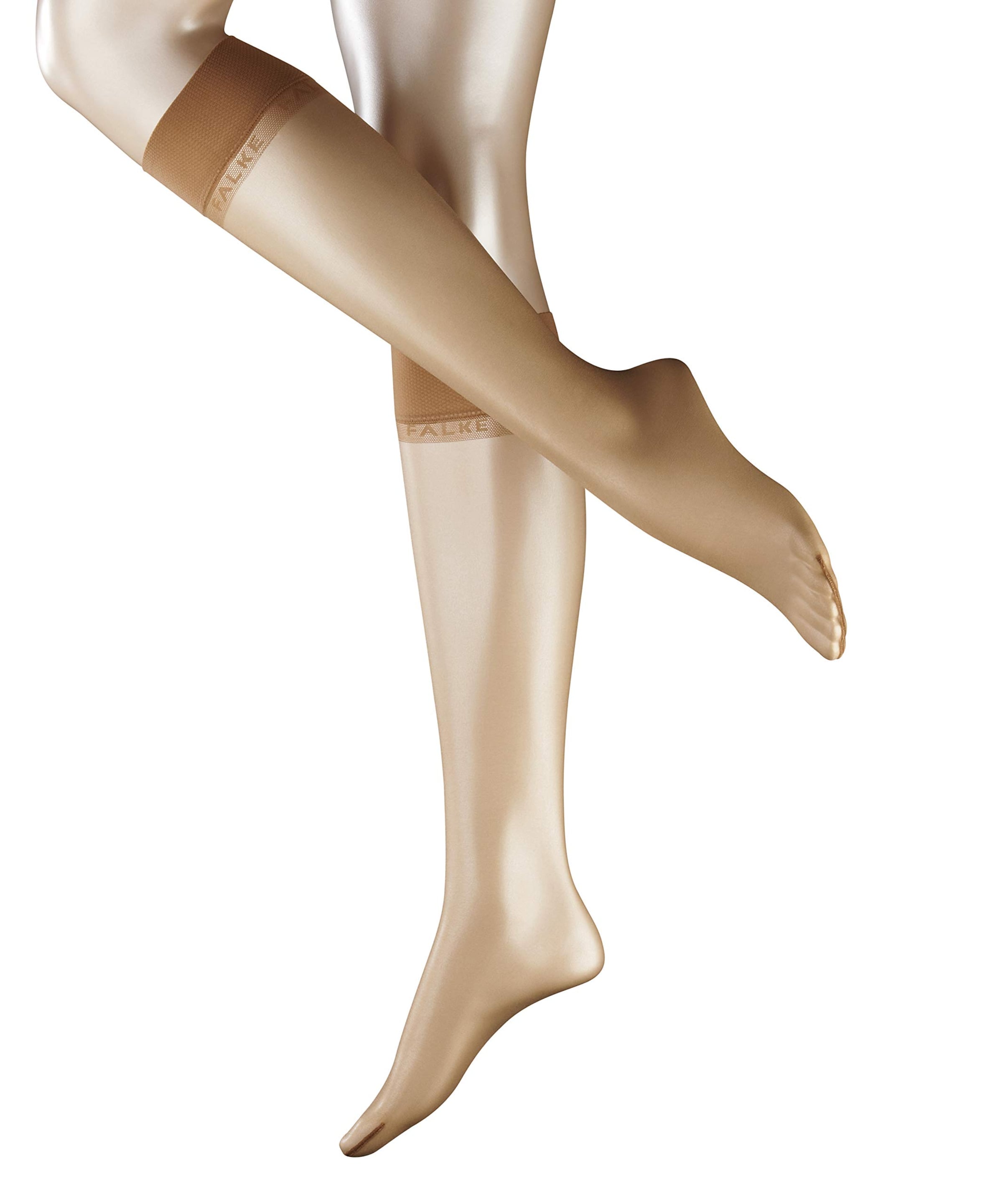 ruda FALKE Kojinės iki kelių: priekis